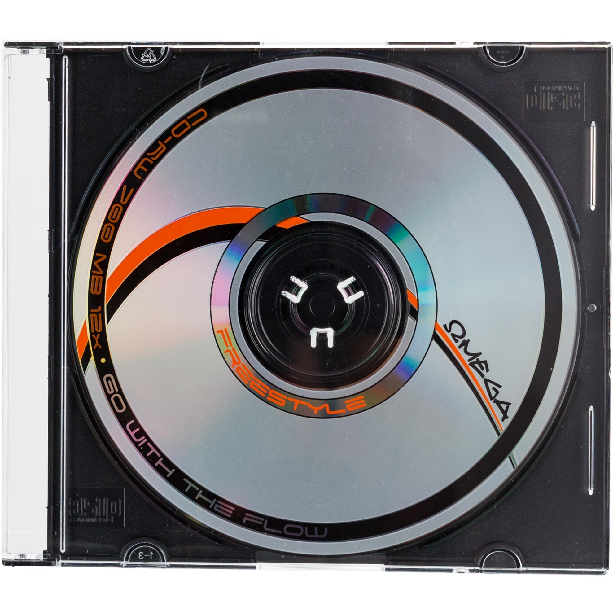 Omega Freestyle CD-RW 700MB 12x slim 5906737562413, Disco ottico