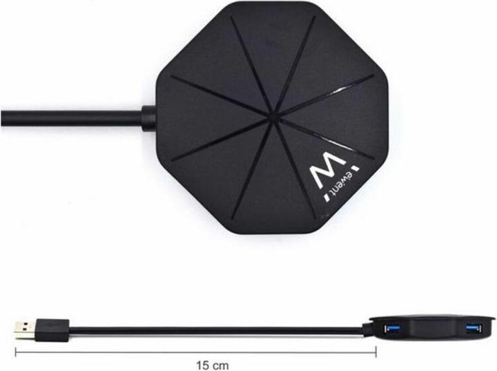 Productafbeelding Ewent EW1138 (USB-A, 4 ports)