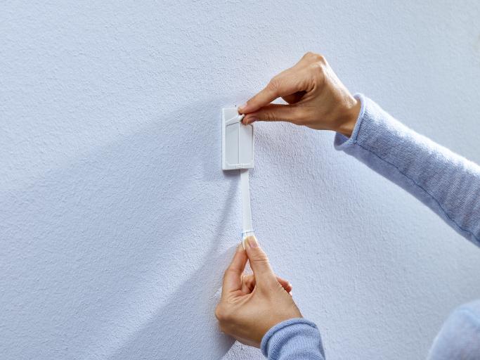 Actual product image tesa Adhesive nail for wallpaper & plaster, 2kg holding power, removable without a trace & reusable, 2