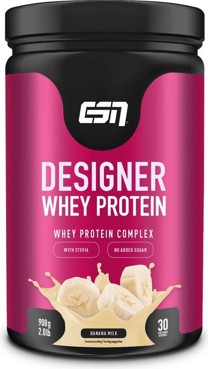 Produktbild ESN Designer Whey Protein (Banane, Milk, 1 Stk., 908 g)