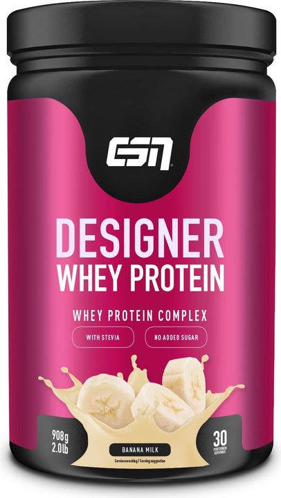 Immagine prodotto ESN Proteine del siero del latte di design (Banana, Latte, 1 pz., 908 g)