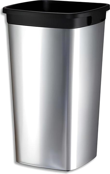 Vileda 137673, 60 L, Square, Stainless steel, Black, Silver, Germany, 390 mm (60 l)