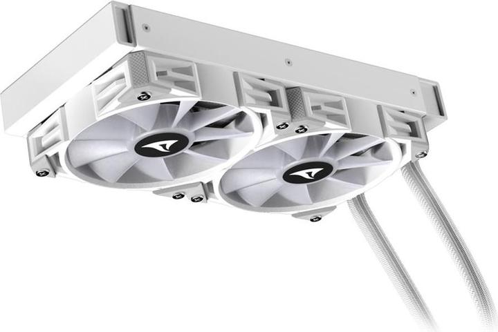 Actual product image Sharkoon S80 White RGB AIO
