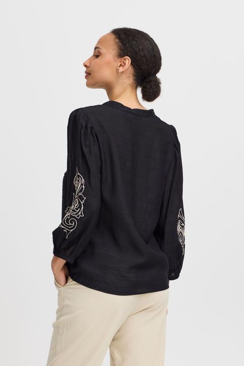 Actual product image B.young BYIDAMY EMB BLOUSE 20816437 (44)