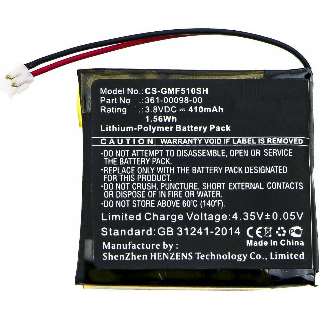 Thumbnail - CoreParts Battery for Smartwatch, Smartwatch Zubehör, Schwarz