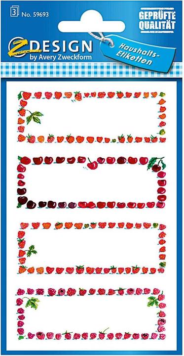 Produktbild Z-Design Aufkleber Haushalt