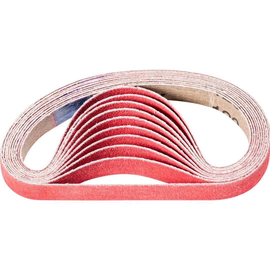 Pferd, Schleifmittel, Keramikkorn Schleifband BA 12x305 mm CO-COOL120 für Edelstahl-Schliff mit Bandschleifer (100) (120...