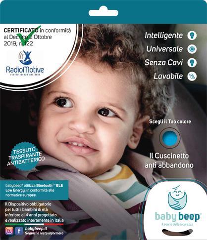 Actual product image Baby Bell Baby Beep BBAM1 car seat accessory Smart pad device for car seats