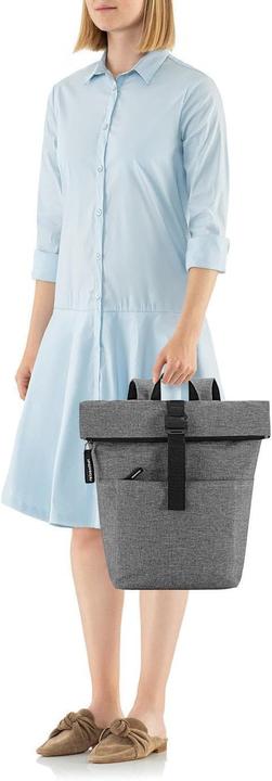Produktbild reisenthel Freizeitrucksack Rolltop backpack Twist silver (22 l)