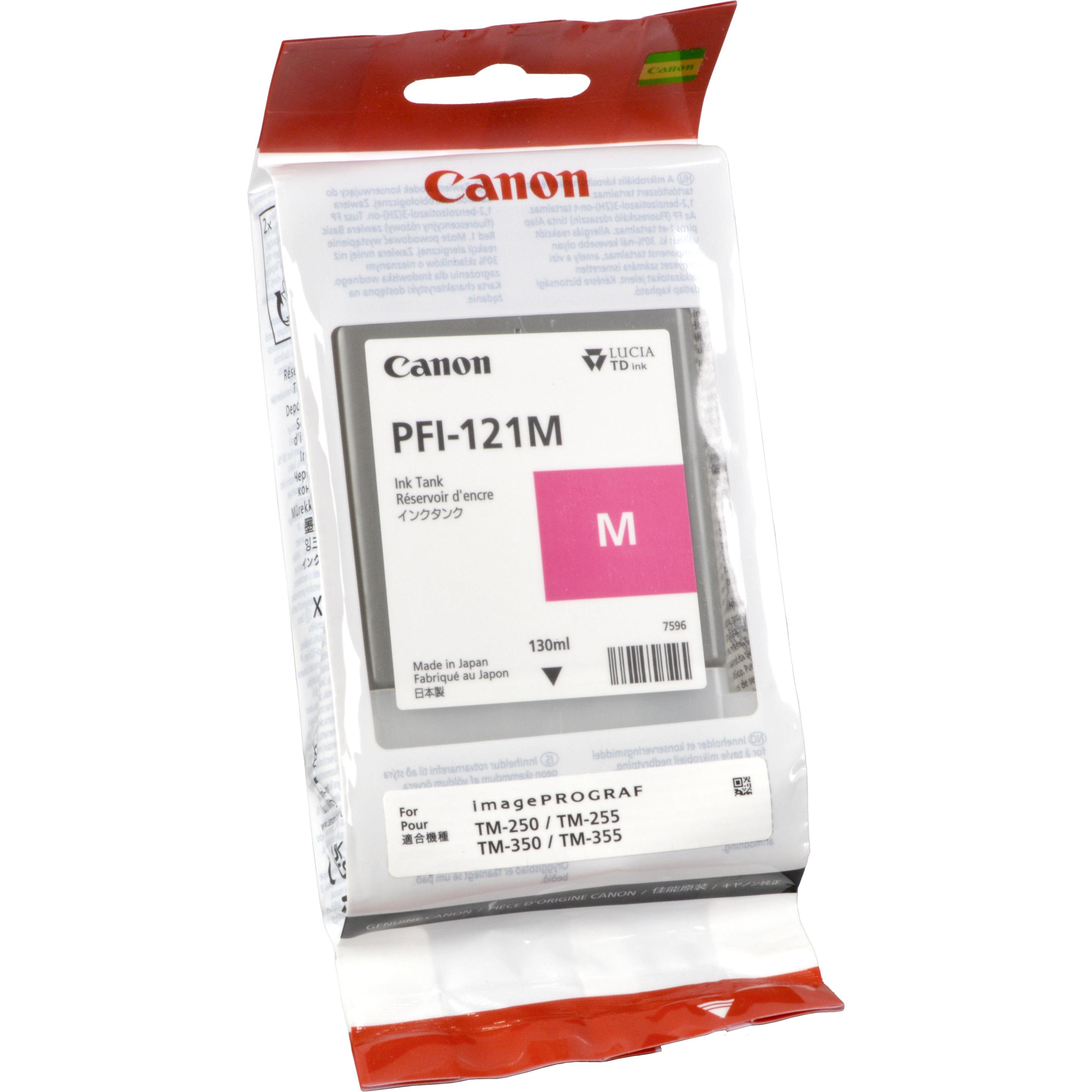 Thumbnail - Canon, Druckerpatrone, Ink Tank 130 ml PFI-121 Magenta (M)
