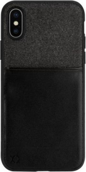 Produktbild Xqisit Card Case schwarz (Apple iPhone XS Max)