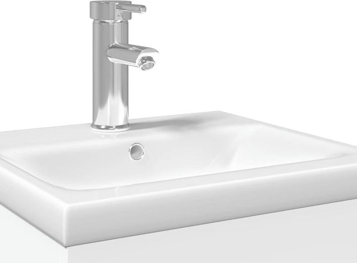 Produktbild vidaXL Waschbeckenunterschrank mit Einbaubecken