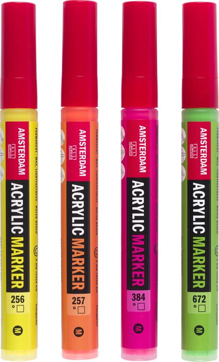 Actual product image Amsterdam Acrylic marker reflex set 4 pieces (4 x)