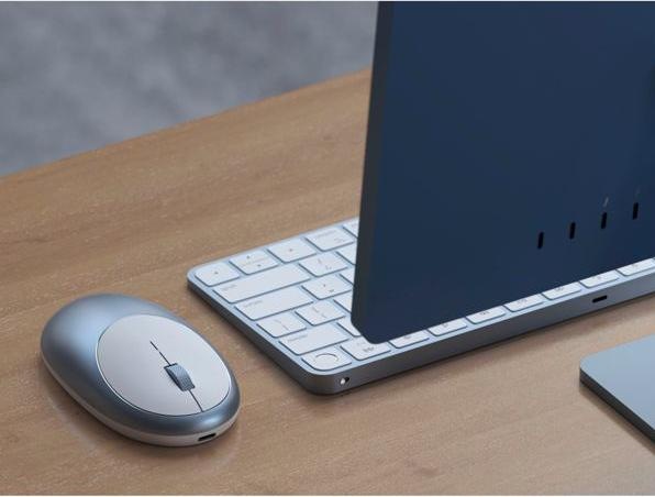 Produktbild Satechi M1 Wireless Alu Mouse (Kabellos, Kabelgebunden)