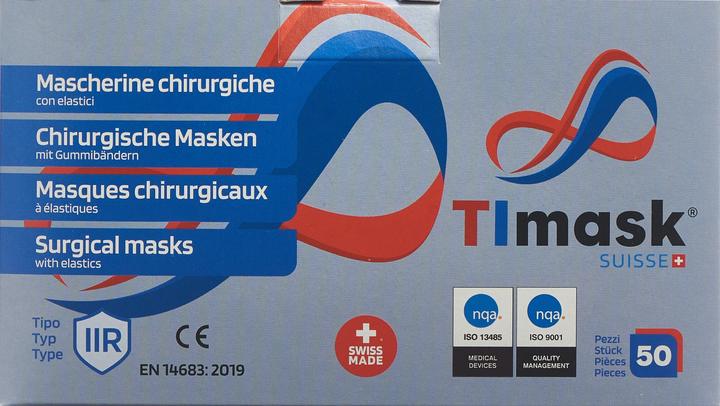 Produktbild Timask Einweg-Mundschutz (Typ IIR, 50 x)