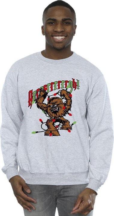 Immagine prodotto Star Wars Episode IV: A New Hope Chewbacca Argh Lights Felpa Uomo (5XL)