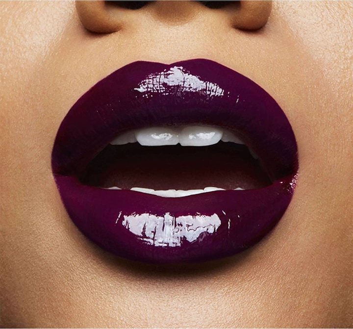 Actual product image MAC Cosmetics Patent Paint Lip Lacquer Patent Pleasure (vinly underground)