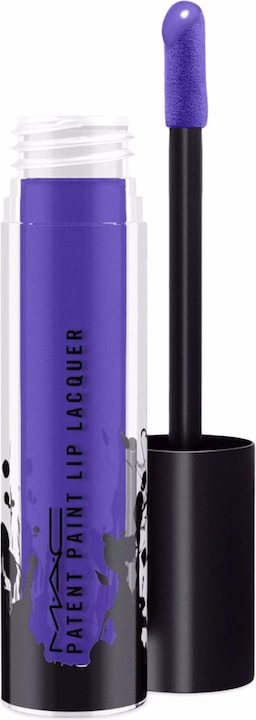 MAC Cosmetics Patent Paint Lip Lacquer Patent Pleasure (Shellac Shocked)