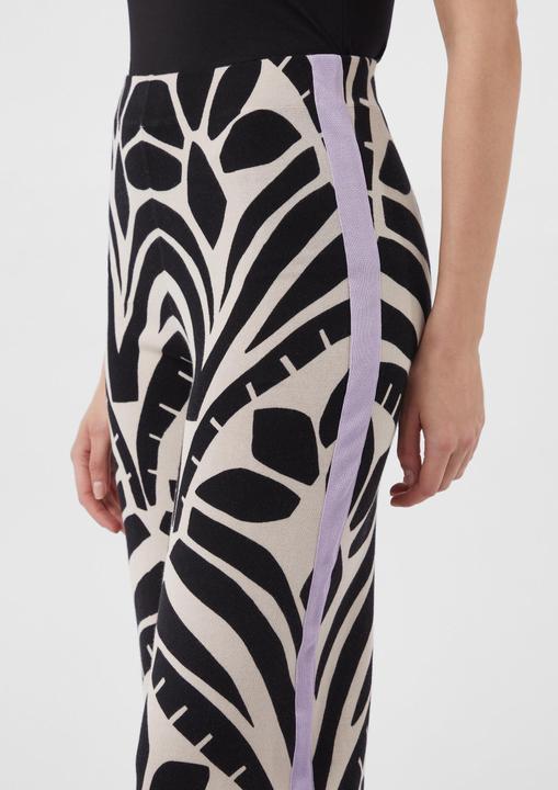 Actual product image Comma Hose Culotte aus Feinstrick mit Kontrastdetails (M)