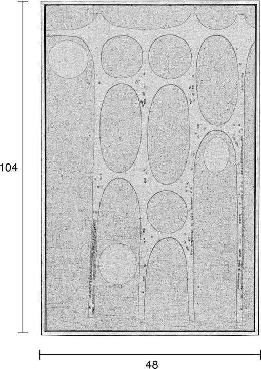 Zuiver Galaxy Wall Art Blue/Beige