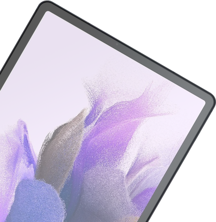 Actual product image Cazy Protective glass compatible with Samsung Galaxy Tab S7 FE screen protector tempered glass - 2 pieces (2 Piece, Galaxy Tab S7 FE)