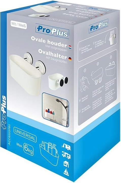 Produktbild ProPlus Badregal mit Saugnapf