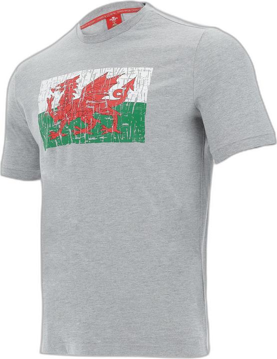 Actual product image Macron Cotton T-shirt Pays de Galles Rugby XV 2020/21 (6XL)