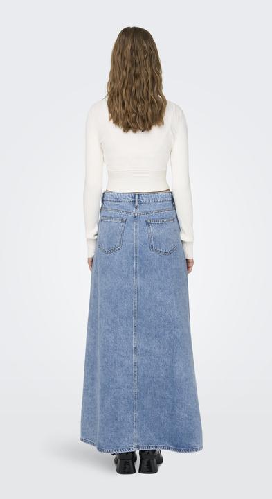 Actual product image Only Mid waist long skirt denim skirt (XS)
