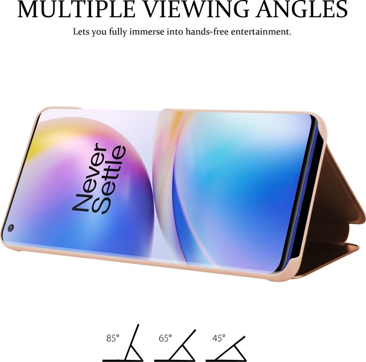 Produktbild Cadorabo Book Smart View Spiegel Cover (OnePlus 8 Pro)