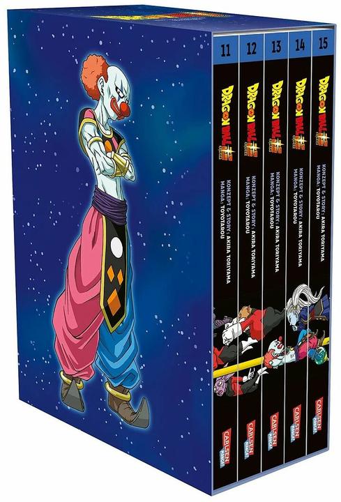 Dragon Ball Super, Bände 11-15 im Sammelschuber mit Extra (Allemand, Akira Toriyama, Akira Toriyama (Histoire originale), Toyotarou, 2022)