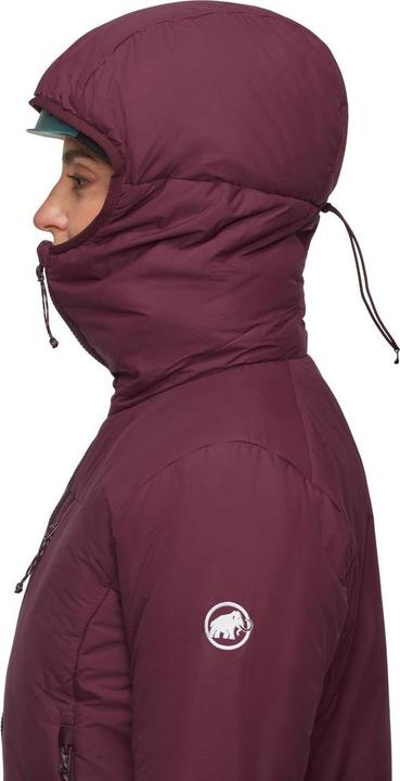 Actual product image Mammut Rime Pro Belay IN Hooded Jacket Women, Kunstfaser Jacke (L)