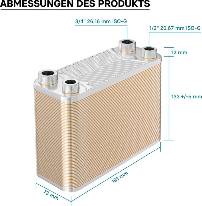 Image du produit Wiltec Wärmetauscher
