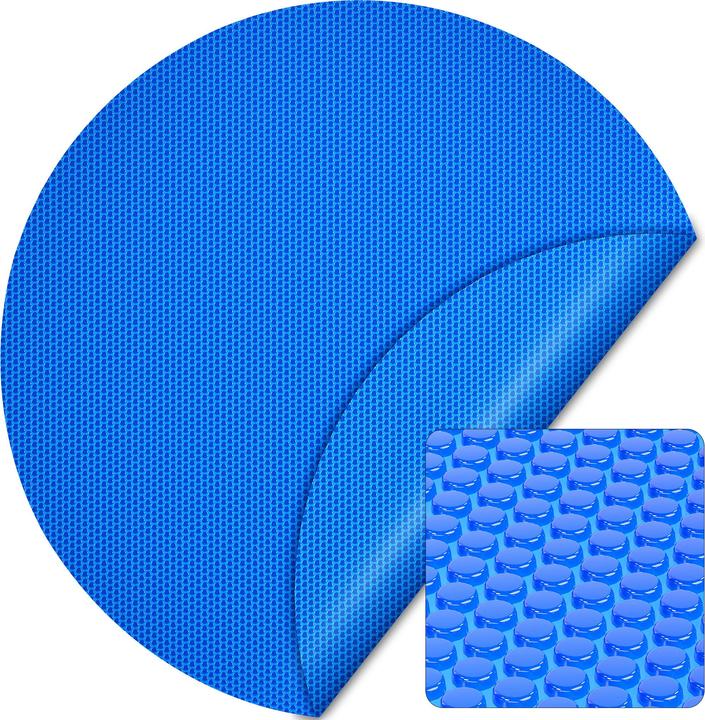 Immagine prodotto Wiltec Pool Solarfolie 5m Rund Poolabdeckung Solarplane Poolheizung 120µ