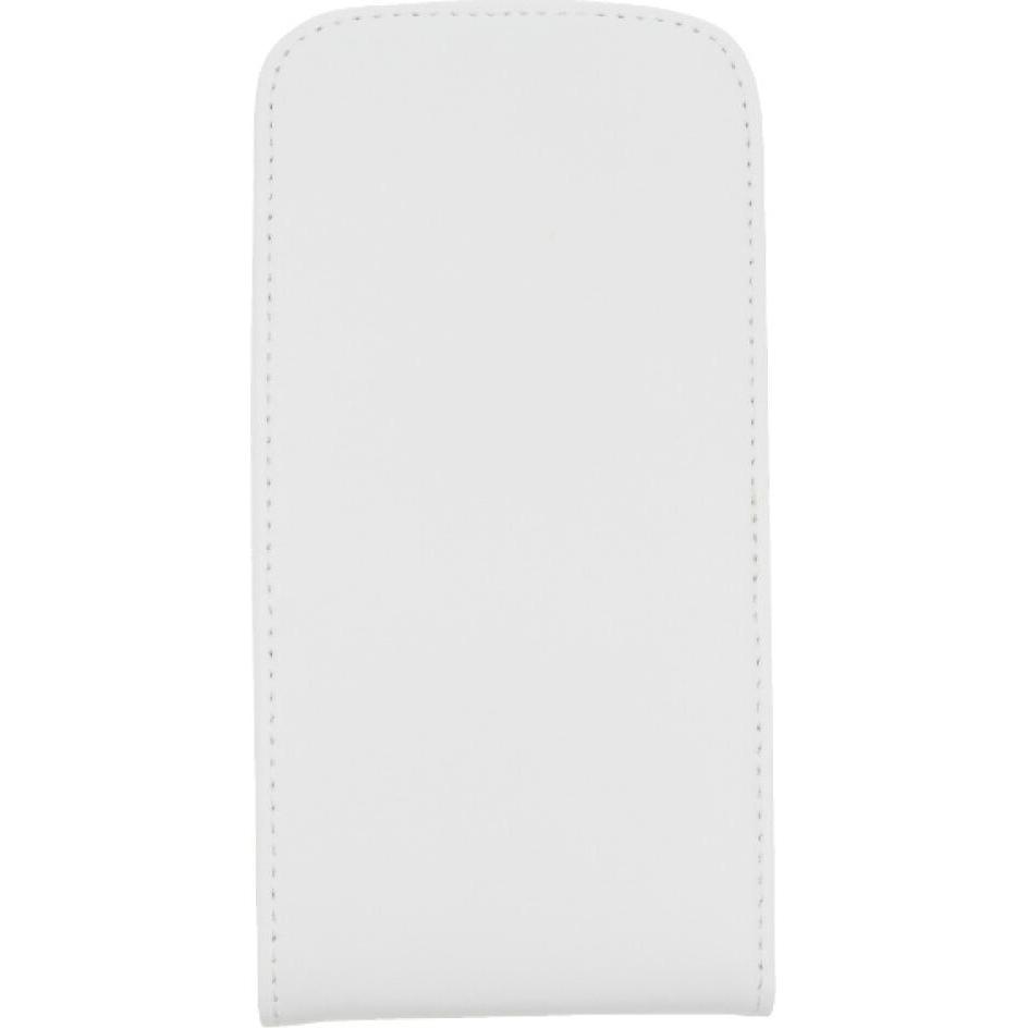 OEM Slim Leather Flip Case for S3 Galaxy I9300 - white (Samsung Galaxy S III), Smartphone Hülle, Weiss