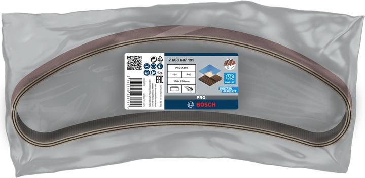 Produktbild Bosch Professional Zubehör PRO X440 Schleifband, 100 x 690 mm, G40 (G40)