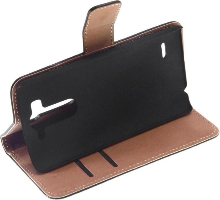 Image du produit OEM Slim Leather Book Case for LG G3 mini - black 4250710558100 (LG G3s)