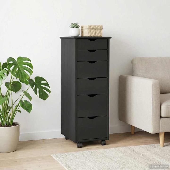 Produktbild vidaXL Rollschrank (34 x 39 x 93.50 cm)