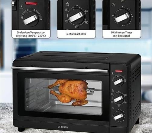 Immagine prodotto Bomann Forno Multibake MBG 6023 CB