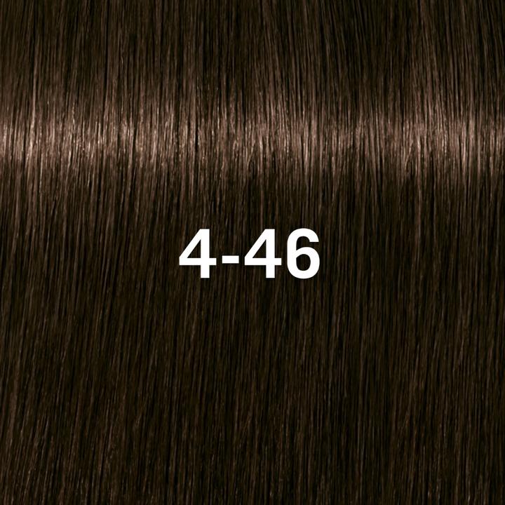Actual product image Schwarzkopf Professional IGORA Vibrance Hair Tint NEW (4-46 Medium Brown Beige Chocolate)