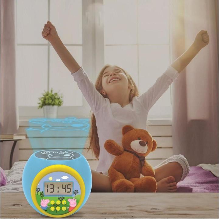Produktbild Lexibook Peppa Pig Projector Alarm Clock with Timer