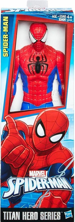 Produktbild Hasbro Marvel Spiderman Titan Held Spiderman Figur 30cm