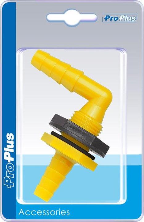ProPlus Passage de cuve avec embout de tuyau coudé sous blister