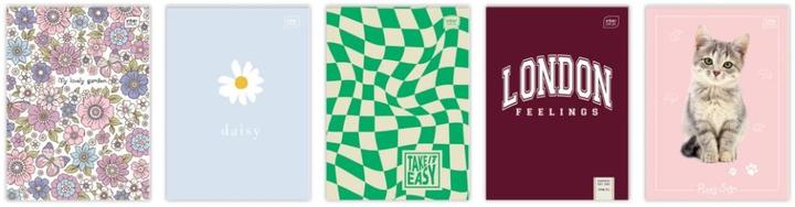 Actual product image Interdruk Notes A6/50K short (20szt) (A6, Checked)