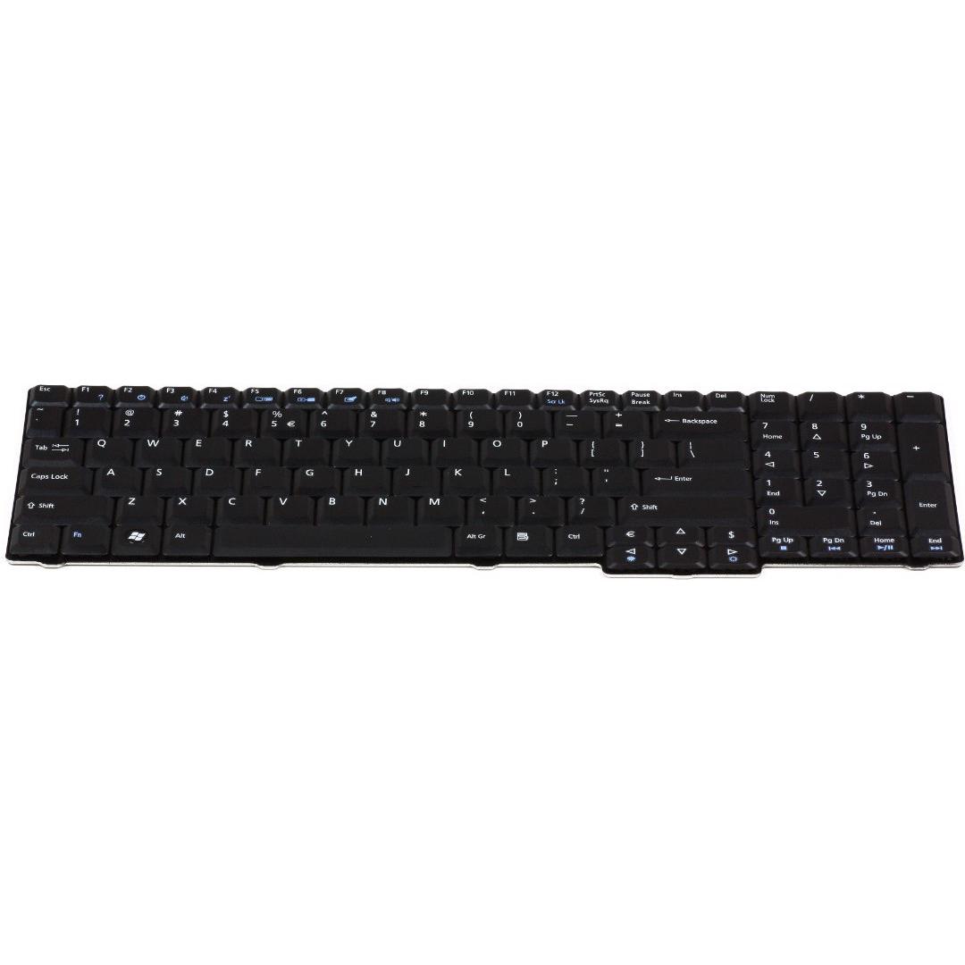 Acer Tastaturinlay, US-Layout, Notebook Ersatzteile, Schwarz