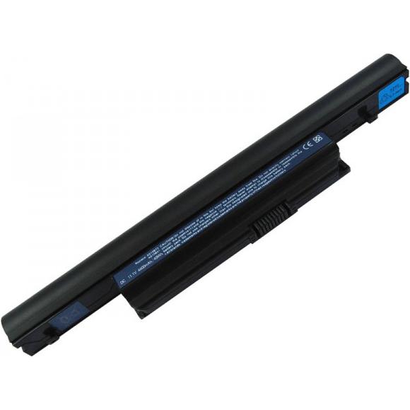 Acer BT.00304.011 Notebook-Akku (3 Zellen, 4850 mAh), Notebook Akku, Schwarz