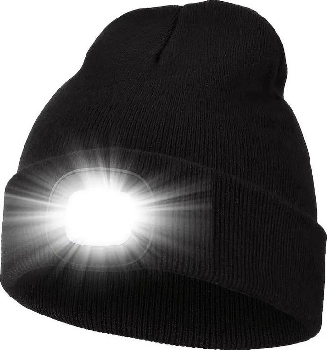 Produktbild Out of the blue Beanie-Mütze mit LED Licht Universalgrösse Schwarz