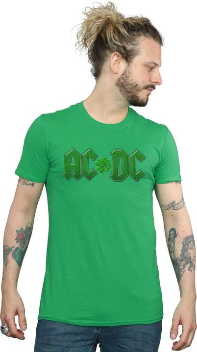 Immagine prodotto AC/DC Shamrock Logo Maglietta Uomo (S)