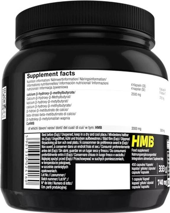 Nutritional values and ingredients Olimp Sport Nutrition Hmb (1 Piece, Capsules, 900 g)