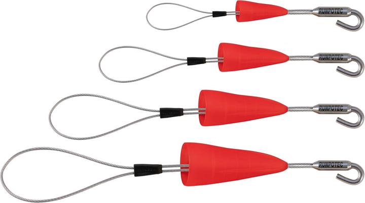 Runpotec RUNPO 10159 RUNPOFIX w.hook set cable grip from 14mm inner-Ã