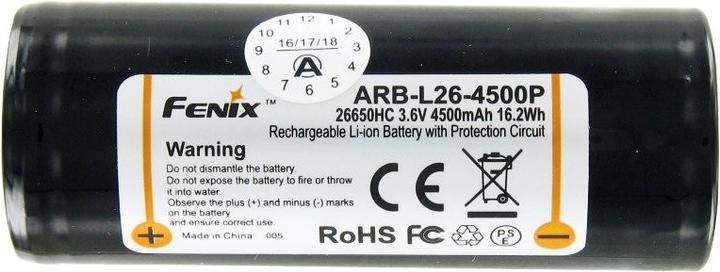 Immagine prodotto Fenix Batteria ARB-L4-4800 26650 protetta